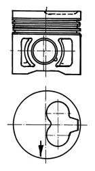 PİSTON SEGMAN STD 79.51 MM ( ADET )